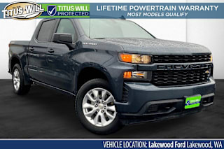 2020 Chevrolet Silverado 1500 Custom 1GCPYBEK6LZ121760 2020 Chevrolet Silverado 1500 Custom