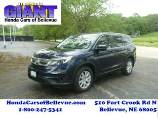 2019 Honda Pilot LX 5FNYF6H16KB037706 2019 Honda Pilot LX