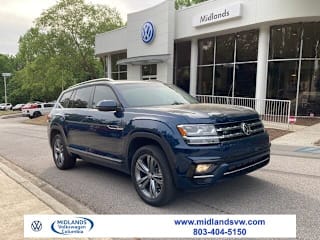 2019 Volkswagen Atlas V6 SE R-Line 1V2YR2CA6KC606136 2019 Volkswagen Atlas V6 SE R-Line