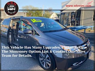 2015 Honda Odyssey Touring Elite 5FNRL5H98FB009232 2015 Honda Odyssey Touring Elite