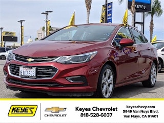 2018 Chevrolet Cruze Premier Auto 1G1BF5SMXJ7141633 2018 Chevrolet Cruze Premier Auto