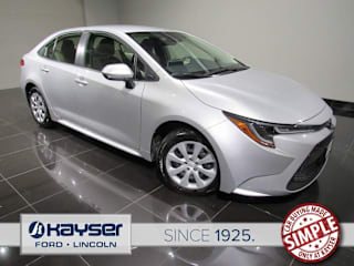 2020 Toyota Corolla LE JTDEPRAE1LJ032941 2020 Toyota Corolla LE