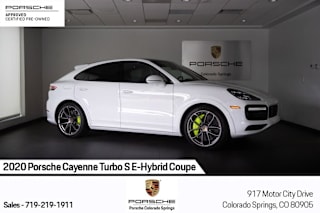 2020 Porsche Cayenne Turbo S E-Hybrid Coupe WP1BH2AYXLDA68013 2020 Porsche Cayenne Turbo S E-Hybrid Coupe