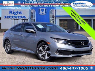 2019 Honda Civic LX 19XFC2F68KE046176 2019 Honda Civic LX