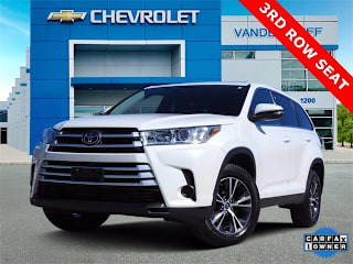2019 Toyota Highlander LE 5TDZZRFH3KS329564 2019 Toyota Highlander LE