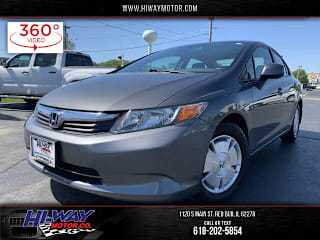 2012 Honda Civic HF 2HGFB2F63CH547180 2012 Honda Civic HF