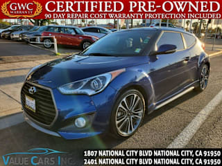 2017 Hyundai Veloster Turbo Turbo KMHTC6AE0HU314491 2017 Hyundai Veloster Turbo Turbo