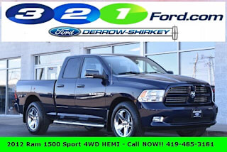 2012 Ram Pickup 1500 1C6RD7HT7CS297268 2012 Ram Pickup 1500