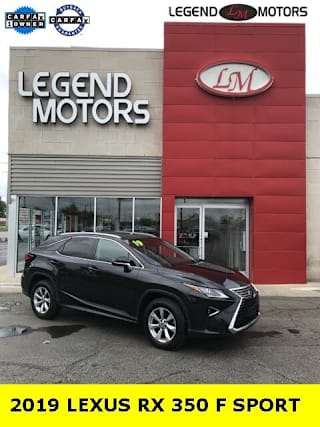 2019 Lexus RX 350 F SPORT 2T2BZMCA5KC177898 2019 Lexus RX 350 F SPORT