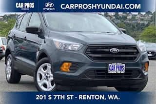 2019 Ford Escape S 1FMCU0F70KUA80624 2019 Ford Escape S