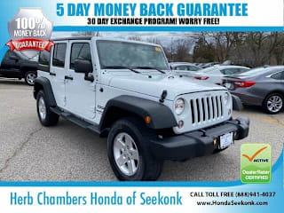 2018 Jeep Wrangler Unlimited Sport S 1C4BJWDG8JL837160 2018 Jeep Wrangler Unlimited Sport S