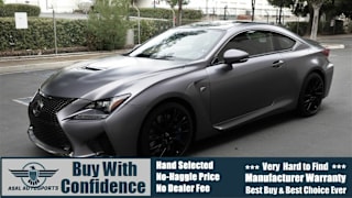 2019 Lexus RC F JTHHP5BC4K5007038 2019 Lexus RC F