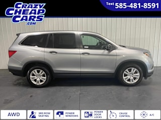 2017 Honda Pilot LX 5FNYF6H15HB020727 2017 Honda Pilot LX