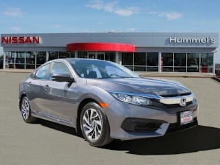 2018 Honda Civic EX 19XFC2F7XJE002512 2018 Honda Civic EX