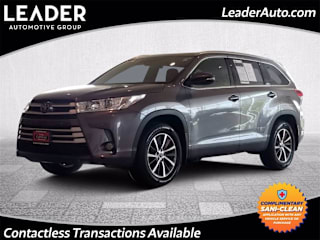 2019 Toyota Highlander XLE 5TDJZRFH8KS581369 2019 Toyota Highlander XLE