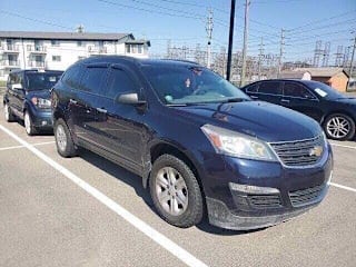 2015 Chevrolet Traverse LS 1GNKVFKD8FJ177015 2015 Chevrolet Traverse LS