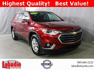 2018 Chevrolet Traverse LT Cloth 1GNEVGKWXJJ248941 2018 Chevrolet Traverse LT Cloth
