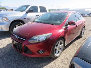 2014 Ford Focus Titanium 1FADP3J23EL210828 2014 Ford Focus Titanium