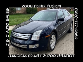 2008 Ford Fusion I4 SEL 3FAHP08ZX8R113781 2008 Ford Fusion I4 SEL
