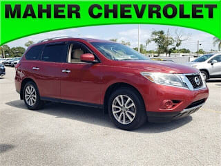 2014 Nissan Pathfinder SV 5N1AR2MN8EC732048 2014 Nissan Pathfinder SV