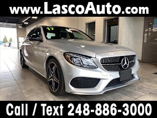 2017 Mercedes-Benz C-Class AMG C 43 55SWF6EB8HU186842 2017 Mercedes-Benz C-Class AMG C 43