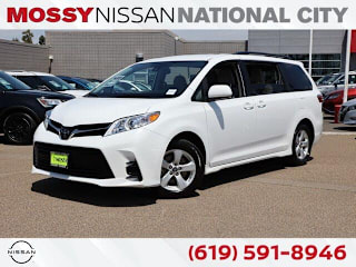 2020 Toyota Sienna LE 8-Passenger 5TDKZ3DC9LS044424 2020 Toyota Sienna LE 8-Passenger