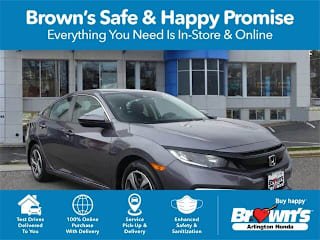 2019 Honda Civic LX 2HGFC2F64KH558409 2019 Honda Civic LX