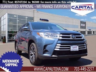 2019 Toyota Highlander LE 5TDBZRFHXKS747234 2019 Toyota Highlander LE