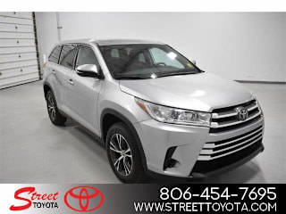 2019 Toyota Highlander LE 5TDZZRFH9KS308251 2019 Toyota Highlander LE