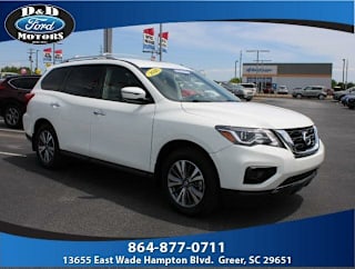 2020 Nissan Pathfinder S 5N1DR2ANXLC618843 2020 Nissan Pathfinder S