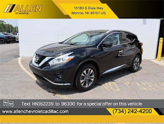 2017 Nissan Murano SL 5N1AZ2MH9HN162239 2017 Nissan Murano SL