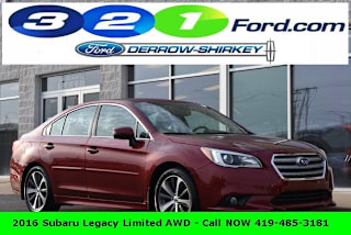 2016 Subaru Legacy 2.5i Limited 4S3BNBN66G3035721 2016 Subaru Legacy 2.5i Limited