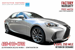 2019 Lexus IS 350 Base JTHCZ1D22K5016497 2019 Lexus IS 350 Base