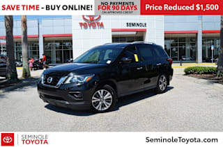 2018 Nissan Pathfinder S 5N1DR2MN7JC663389 2018 Nissan Pathfinder S