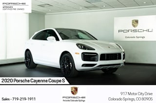 2020 Porsche Cayenne S Coupe WP1BB2AYXLDA57868 2020 Porsche Cayenne S Coupe
