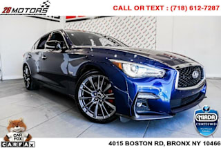 2018 Infiniti Q50 Red Sport 400 JN1FV7ARXJM481227 2018 Infiniti Q50 Red Sport 400