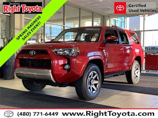 2018 Toyota 4Runner TRD Off-Road Premium JTEBU5JR1J5588384 2018 Toyota 4Runner TRD Off-Road Premium