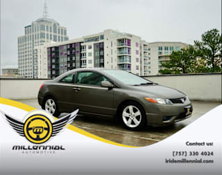2007 Honda Civic EX 2HGFG12837H585551 2007 Honda Civic EX