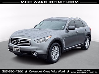 2015 Infiniti QX70 Base JN8CS1MW4FM482912 2015 Infiniti QX70 Base