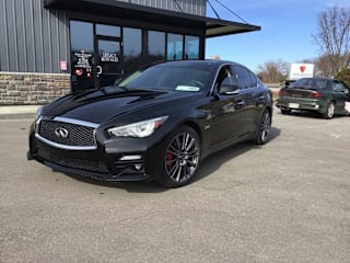 2017 Infiniti Q50 Red Sport 400 JN1FV7ARXHM871710 2017 Infiniti Q50 Red Sport 400