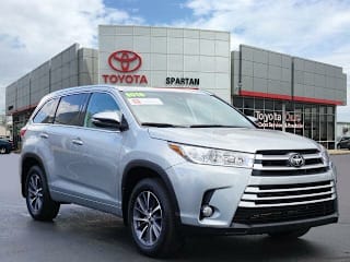 2018 Toyota Highlander XLE 5TDJZRFH8JS543350 2018 Toyota Highlander XLE