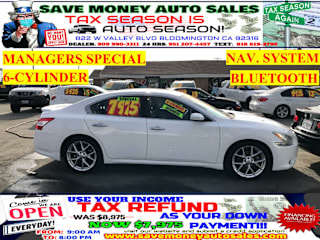 2009 Nissan Maxima 3.5 SV 1N4AA51E89C848993 2009 Nissan Maxima 3.5 SV