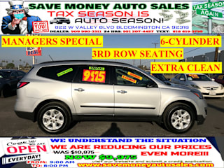 2013 Chevrolet Traverse LS 1GNKRFED1DJ135525 2013 Chevrolet Traverse LS