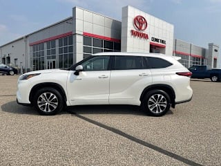2021 Toyota Highlander Hybrid XLE 5TDHBRCH0MS515750 2021 Toyota Highlander Hybrid XLE