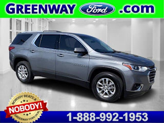 2018 Chevrolet Traverse LT Cloth 1GNERGKW3JJ194838 2018 Chevrolet Traverse LT Cloth