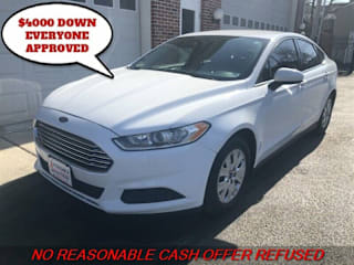 2014 Ford Fusion S 1FA6P0G76E5401268 2014 Ford Fusion S