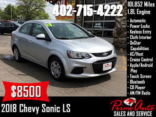 2018 Chevrolet Sonic LS Auto 1G1JB5SH0J4100195 2018 Chevrolet Sonic LS Auto