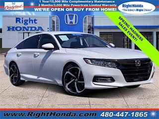 2019 Honda Accord Sport 1HGCV1F32KA035563 2019 Honda Accord Sport