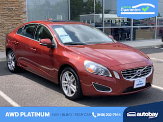 2013 Volvo S60 T5 Platinum YV1612FH0D2185865 2013 Volvo S60 T5 Platinum