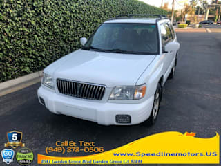 2001 Subaru Forester S JF1SF65661H754245 2001 Subaru Forester S